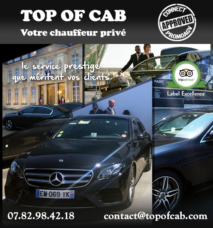 TOP OF CAB      « votre chauffeur privé »