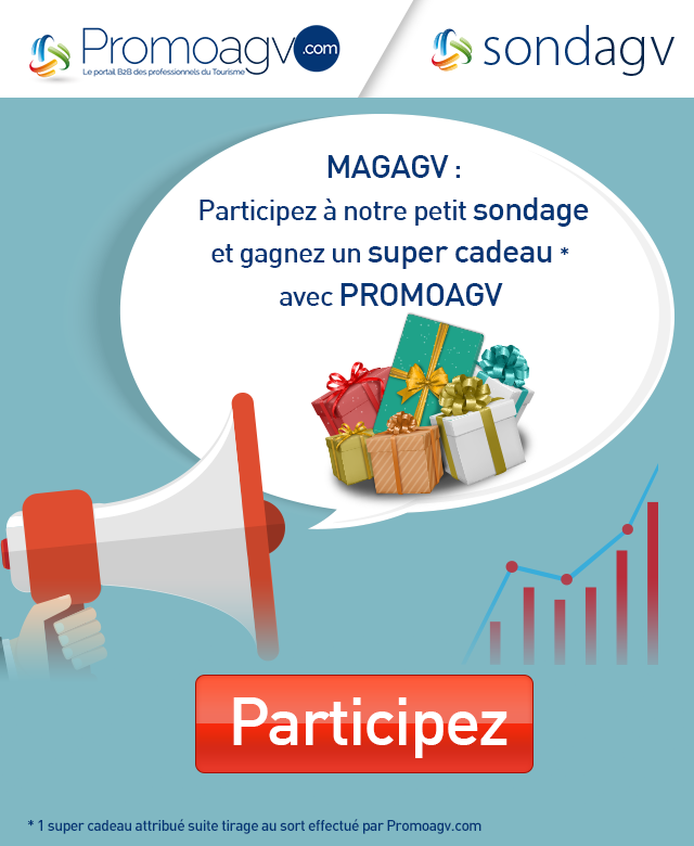 MAGAGV : Participez à notre petit sondage et gagnez un super cadeau avec PROMOAGV 